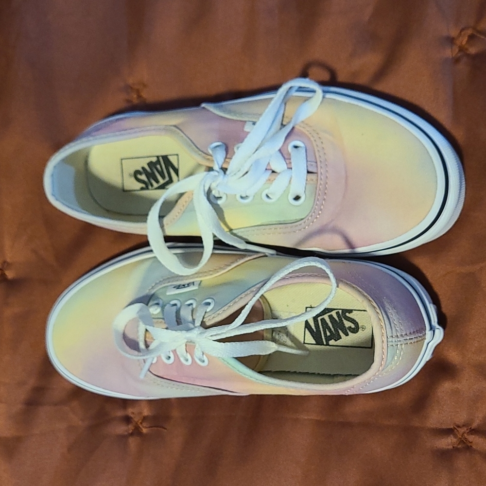 Kids Tye Dye Vans Sneakers Size 3